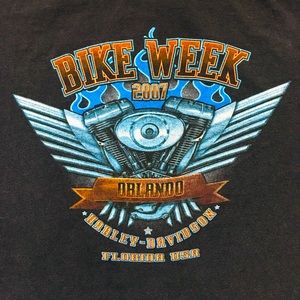 2007 Harley-Davidson Bike Week Orlando Men’s Size XL 100% Cotton